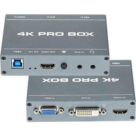 DVI VGA - Compatible avec les cartes d'acquisition vidéo USB 3.0 4K HD (1/5)