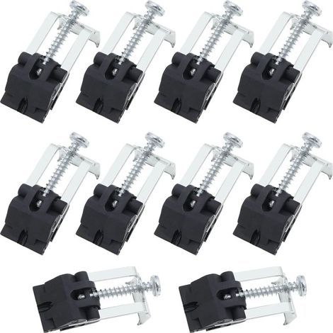 Set di 10 clip di installazione, clip per lavello a incasso, clip per lavello da cucina, accessori per lavello da cucina e bagno (1/5)