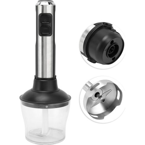 Mixeur multifonction 4 en 1 1200 W en acier inoxydable, à main (1/5)