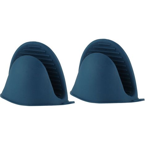 Oven Mitts - Silicone - Heat Resistant Up To 230°C - For Pots Pans Microwave Dishes - 1 Pair (1/5)