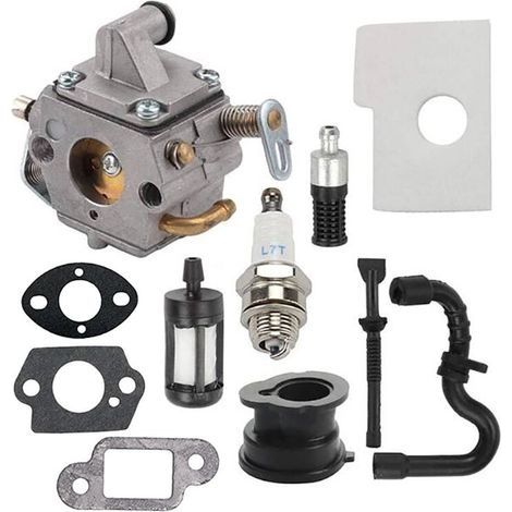 Carburateur MS170 pour tronçonneuse Stihl MS 170 MS180 MS180C 017 018. Remplace le carburateur Zama C1Q-S57A C1Q-S57B 1130-120-0603 avec kit de mise au point du filtre à air.