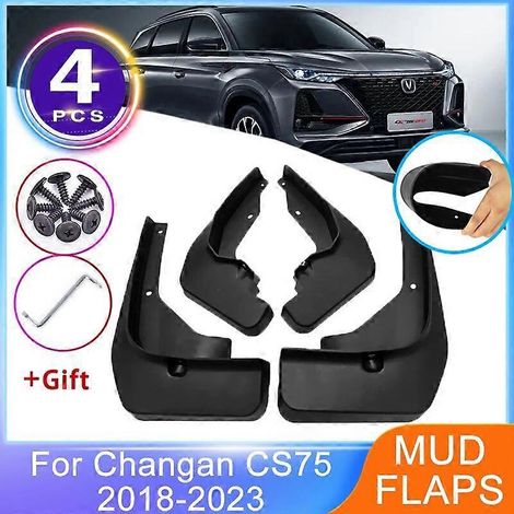 4-teiliges Set Schmutzfänger für Changan CS75 (2018–2023), vorne und hinten, Spritzschutz, Schmutzfänger-Zubehör