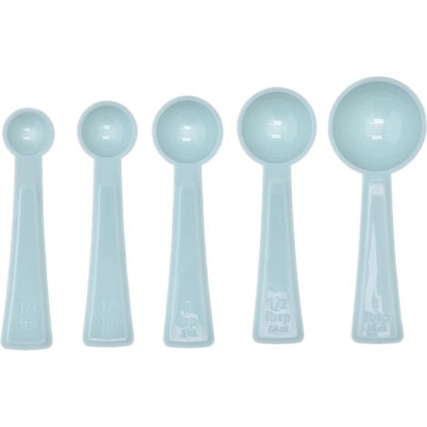 Set mit 5 blauen Küchenmessbechern zum Backen fyndig duka (1/4)