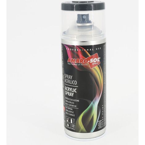 Bombe de peinture acrylique en aérosol grise RAL 7016 GRIS (1/2)