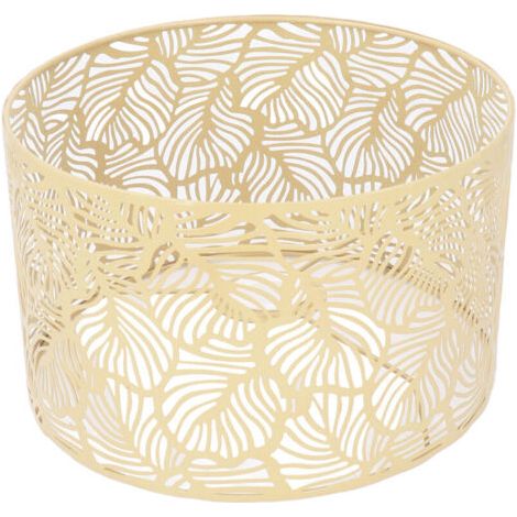 Abat-jour lumière abat-jour moderne Style Simple décoration de la maison pour E14 E27 ampoules couleur or (1/4)
