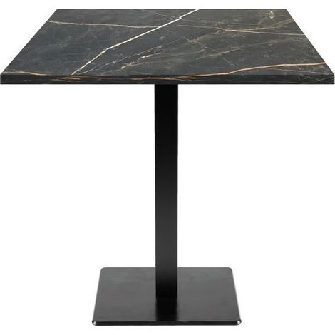 Table 70 x 70 cm - modèle Milan marbre samas