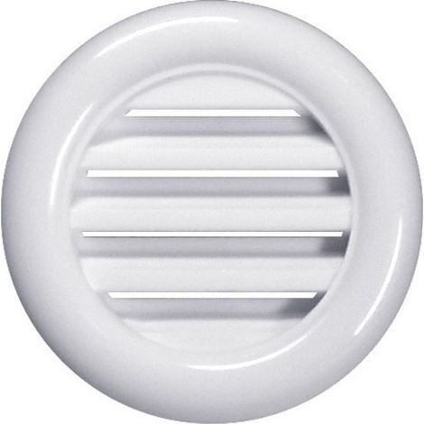 Weißes Lüftungsgitter für eine 40-mm-Öffnung (1/4)