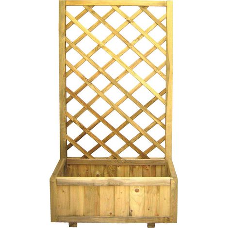 1PZ FIORIERA RETTANGOLARE 'MERIDA' 30 x 75 x 180 cm