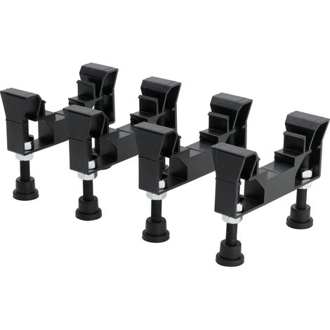 Ensemble de pieds réglables 4966.17 en plastique