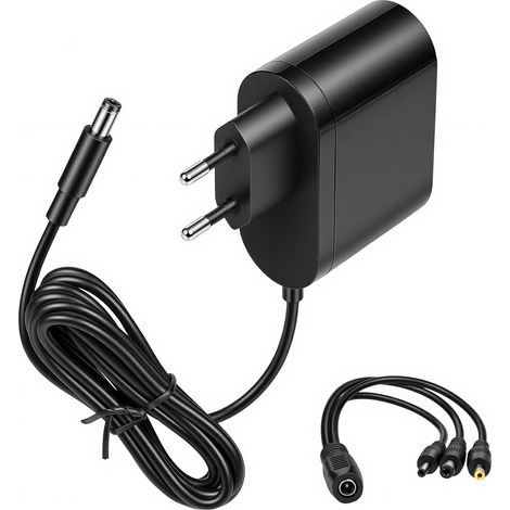 12V 2A Adaptateur Secteur Chargeur pour Décodeur TV UHD 4K DTIW385 Cable AC/DC Adapter Power Supply Prise Plug Transformateur Alimentation électrique Cable 1A (1/5)