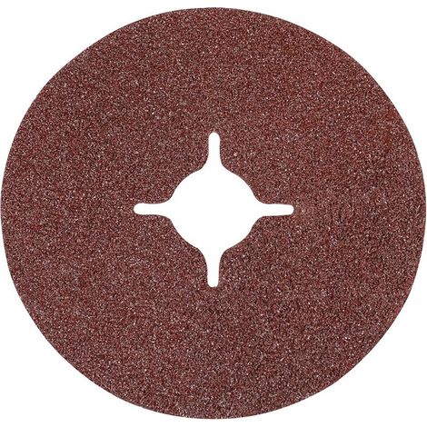Disques en fibre, 115 x 22,23 mm, 10 pcs Grain 60