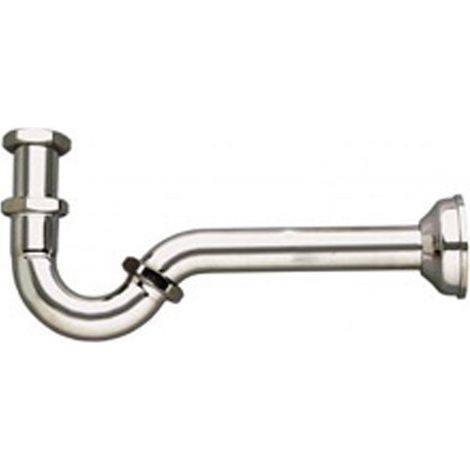 Sifone a S per bidet cromo