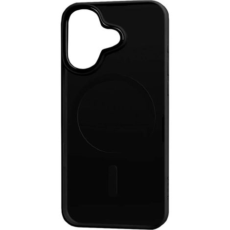 Funda protectora transparente iLera Go ColorAnt en negro para iPhone 16