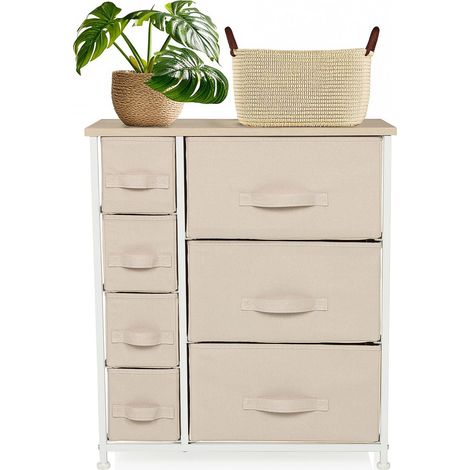 [NEUWERTIG] B-Ware Hjh Living Foldress B   Kommode Sidebaord Schubladenkommode Möbel Schrank Beige