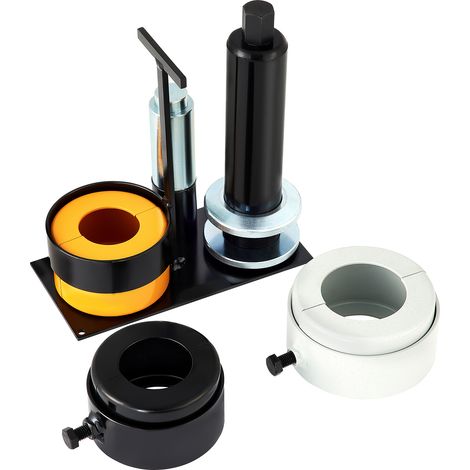Abzieher für Mophorn-Träger und Ritzellager – kompatibel mit Dana 30, 40, 50, 60, 70, 80 und Ford 10,25-Zoll-Lagern, 3 Muschelschalen, 45-Stahl für die Autoreparatur