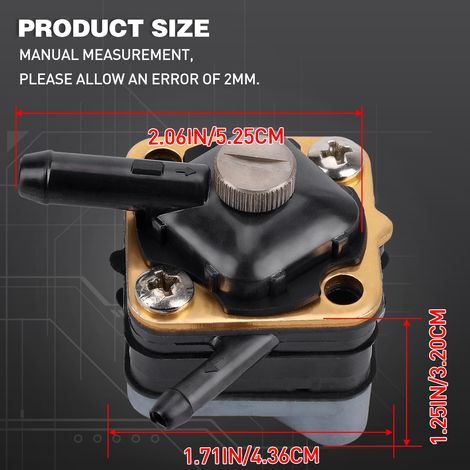 Applicable boat/vessel 18-7350 fuel pump with gasket 397839 391638 395091 outboard motor parts (1/4)