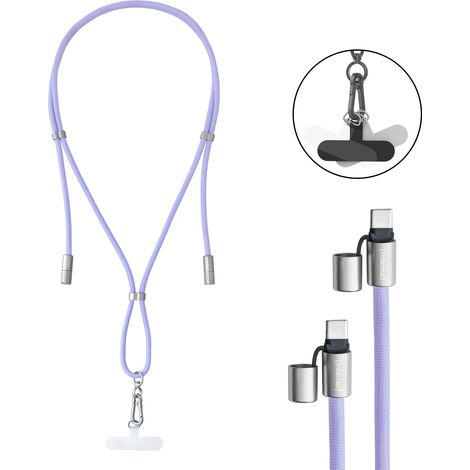 Intenso Lanyard Cable USB-C C 1,65 m Lila