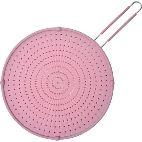Ecran Anti-Eclaboussures En Silicone - Résistant À La Chaleur Jusqu'à 300 °C - Pour Poêles Et Casseroles - 1 Pièce (1/5)