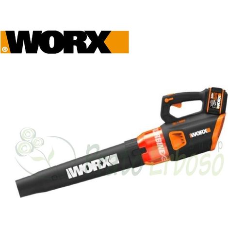 WG584E - Soplador de batería 20 V + 20 V