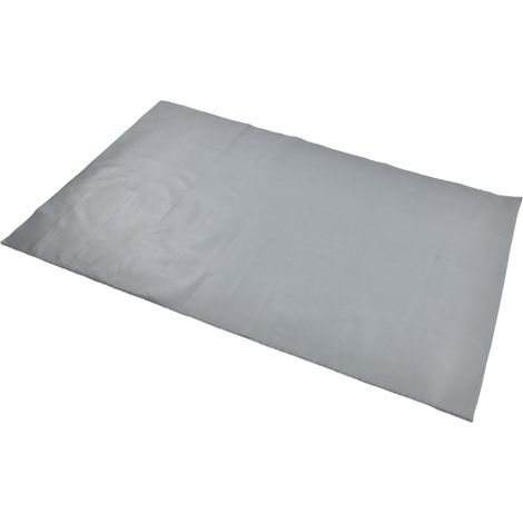 Feuerhemmende Matte für Außenkamine, Rasenschutz für Terrassen und Grillplätze, 100 x 150 cm, rutschfest und hitzebeständig (1/5)