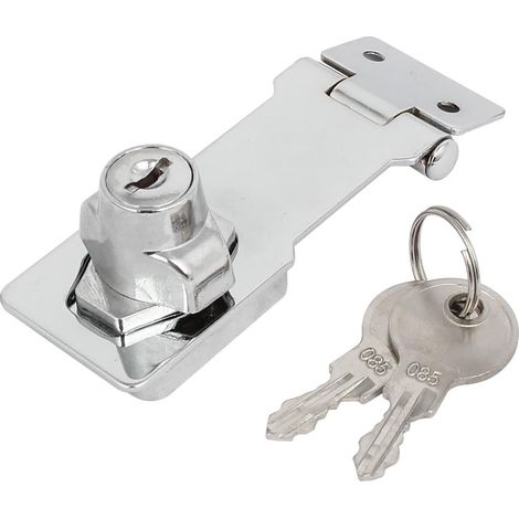 95mmx32mmx30mm Metall Schraube Sicherheit Schlüsselloch Schließband Schloss DE de (1/4)