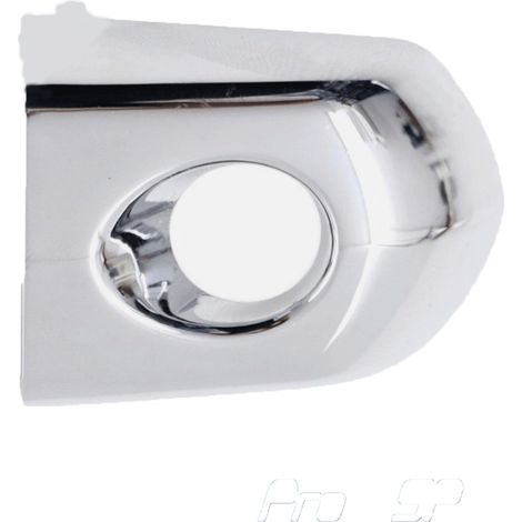 CACHE GAUCHE CHROME DE POIGNEE DE PORTE EXTERIEURE - AIXAM CITY CROSSLINE CROSSOVER MEGA D-TRUCK GAMME IMPULSION VISISON SENSATION EMOTION AMBITION