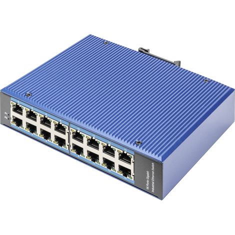 Digitus DN-651129 DN-651129 Commutateur Ethernet industriel 16 ports 10 / 100 / 1000 MBit/s (1/2)