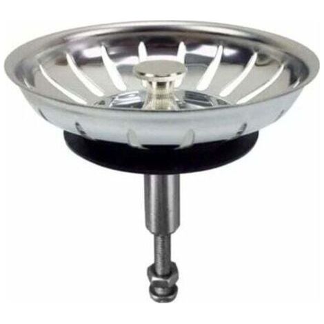 Desagüe de acero para fregadero de cocina/lavabo con tamaño ajustable (1/3)