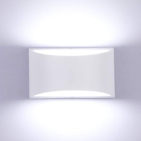 Applique murale LED 7W réglable, spots muraux modernes orientables, luminaire en aluminium design, lumière blanche froide, éclairage décoratif pour salon et couloir (1/5)