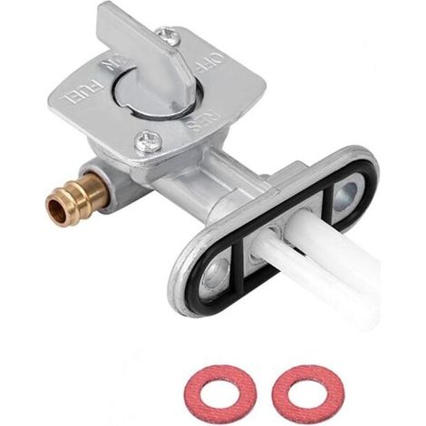 Robinet de réservoir carburant universel pour moto PW80, TTR125, BW80, YFM250, YFZ450 – en laiton, montage facile (1/5)