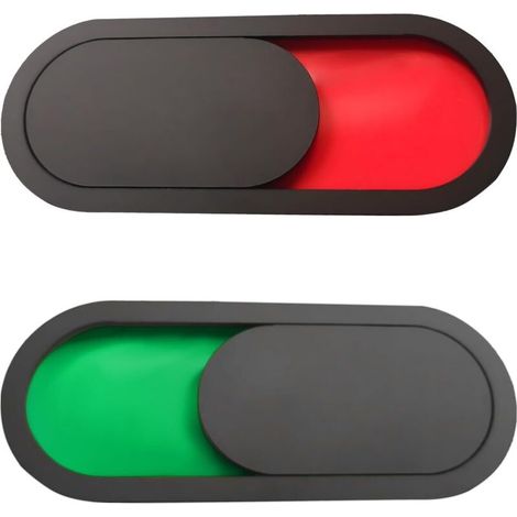 2 panneaux coulissants "Libre/Occupé" pour portes de toilettes, signalétique bureau avec curseur, affiche "Ne pas déranger" pour salle de réunion ou salle d'attente.