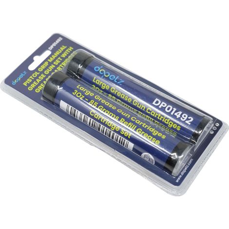 Dapetz ® Grease Gun Cartridges Set High Temperature And High Pressure 3Oz - 85 Grams Refill Grease Cartridge For Wheel Bearings, Chassis & Universal Joint (1/5)