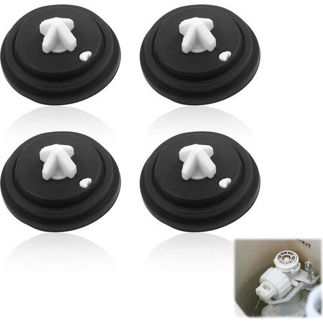 Rondelles de Diaphragme de Soupape, Membranes pour Robinet Flotteur, Valves à Flotteur Membrane, Joint Chasse pour L'entretien de La Chasse D'eau Citernes des Toilettes (1/4)
