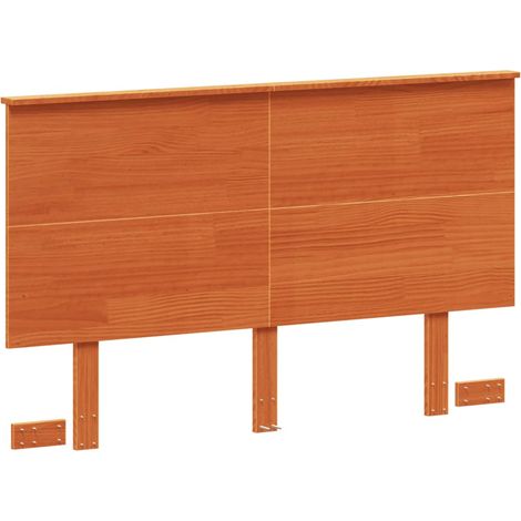 Maison Exclusive - Kopfteil Wachsbraun 120 cm Massivholz Kiefer