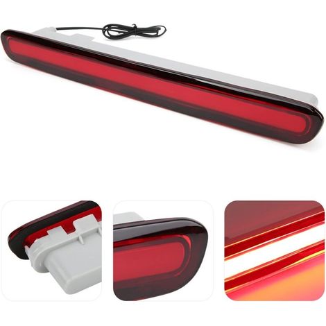 Feu arrière LED 3ème feu stop pour Hilux Revo 2015-2017 – Haute luminosité – Remplacement OEM 81570-0K100 – Lentille rouge (1/5)