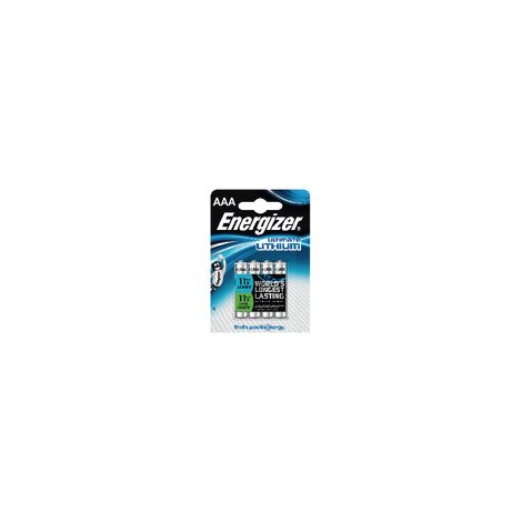 ENERGIZER ULTIMATE LITHIUM PILA LITIO AAA L92 LR03 1,5V BLISTER4