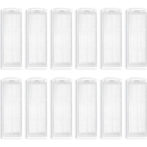 Lot de 12 pièces de rechange pour robot aspirateur Spin Revolution 11090 avec filtre HEPA (1/5)