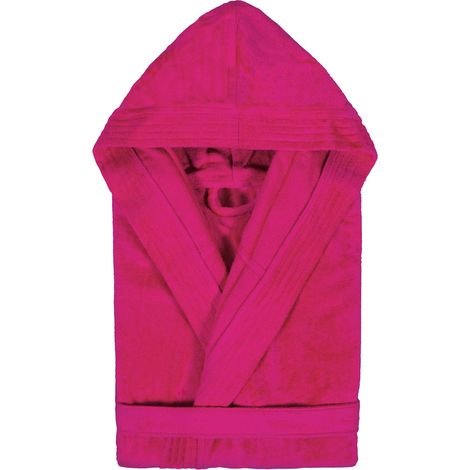 Peignoir adulte à capuche COOL en velours XL