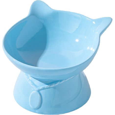 Gamelle en céramique pour chien, ouverture oblique, protection haute pour les pattes, nourriture pour chat, vertèbres cervicales. (1/4)