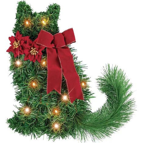 Guirlande De Noël - Couronne De Porte En Vigne Naturelle Avec Branches De Pin Faux Et Baies Rouges - Décoration Intérieure Et Extérieure - 1 Pièce (1/5)