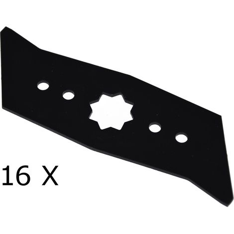 16 X 16,2 CM lame de scarificateur pour Wolf Garten UV EX, UV EE, UV 30 EL, UV 30 EV (1/5)