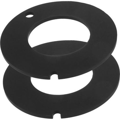 Kit de Joint pour WC camping-car 2 Pièces en Caoutchouc Noir (1/5)
