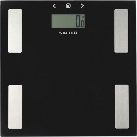 Balanza de baño con analizador de vidrio Salter 9150 BFEU12, color negro. (1/3)