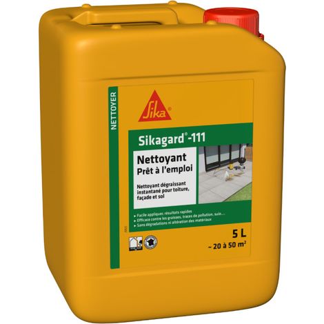 SIKA Sikagard-111 - 5L Detergente pronto all'uso per pavimenti, facciate e tetti