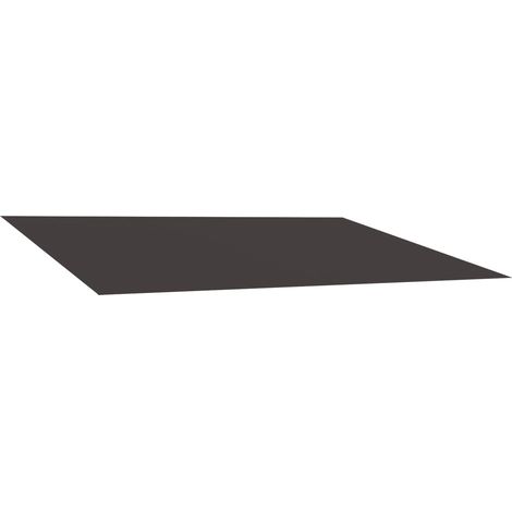 vidaXL Telo di ricambio per tenda da sole Antracite 600 × 350 cm