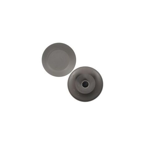 Lot de 2 embouts de rechange pour parasol, protection antichoc, anti-rayures, installation rapide et facile (champagne)