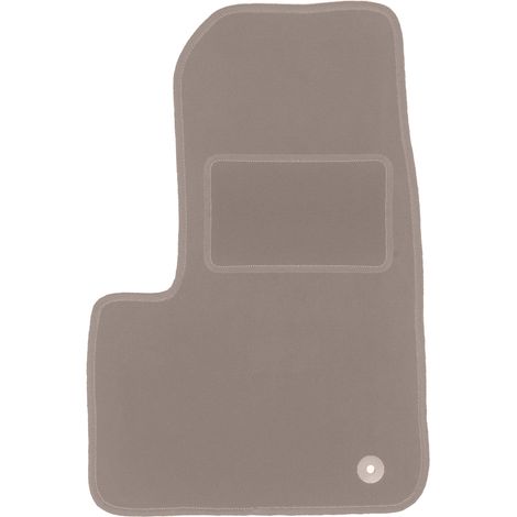Alfombrilla de terciopelo para el conductor para: Dodge Avenger sedán (2007-2015) beige