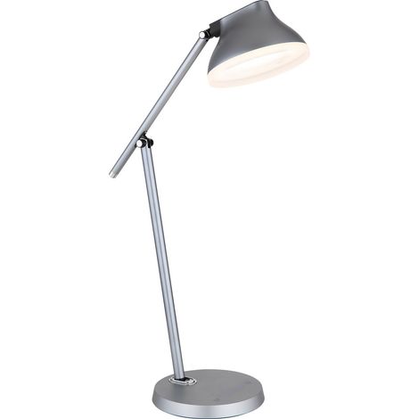 Globo - lámpara de mesa - Halvar - gris - aluminio - lámpara de (1/5)