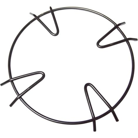 Support pour Casserole à Lait en Fonte 4 Pattes Antidérapant pour Cuisinière à Gaz Réducteur de Brûleur Compact Solide Grille Stable Multifonction pour Wok et Marmite – 1 Pièce (1/4)