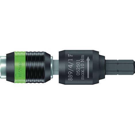 Bithalter 889/4/1 F Rapidaptor 1/4 di pollice C 6,3+E 6,3 Frizione libera L.64mm